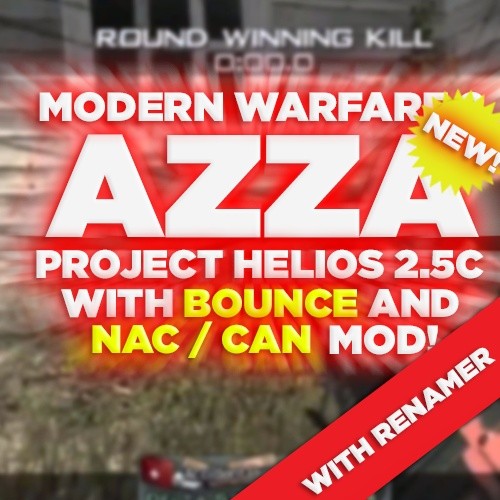 (PS3/MW2) Project Helios v2.5c NAC + BOUNCE MOD & RENAMER - Azza, Blue Teammates, +550