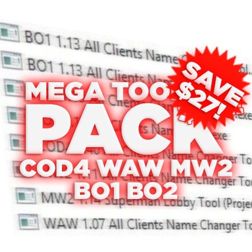 (PS3) HUGE TOOL PACK! SAVE $27 (MW2, COD4, WAW, BO1, BO2) (CCAPI/TMAPI)