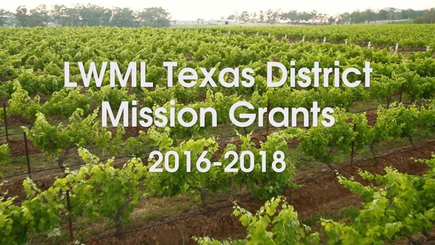 2016 LWML Mission Grants (LWML Texas District)