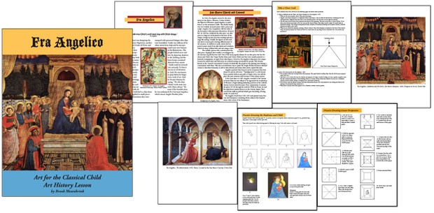 Fra Angelico Art History Lesson by Brook Mesenbrink, Art for the Classical Child