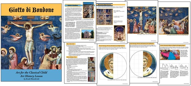 Giotto Art History Lesson by Brook Mesenbrink, Art for the Classical Child