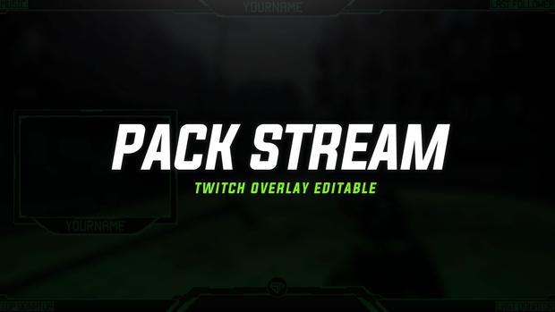 PACK FREE: STREAM TWITCH OVERLAY PROFESSIONAL | CSGO - COD - OVERWATCH - BATTLEFIELD