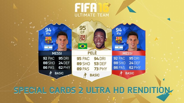 FIFA 16 - Legend card/Special cards rendition (Ultra HD)