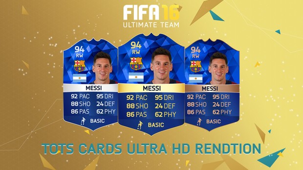 FIFA 16 - TOTS Card rendition (Ultra HD)
