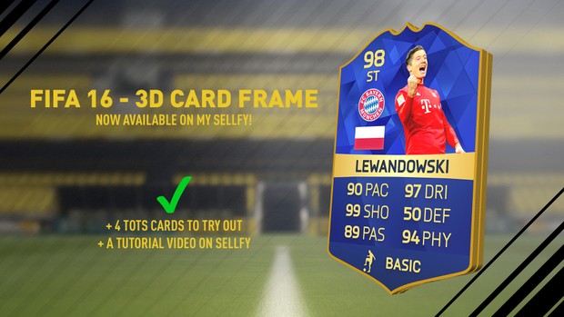 FIFA 16 - 3D Card frame