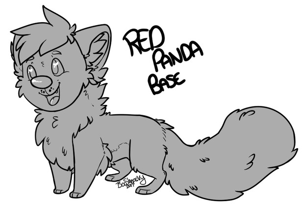 Chibi Red Panda Base