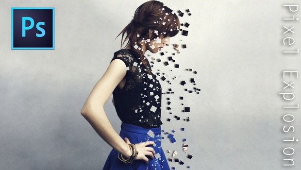 Pixel Explosion Effect - Photoshop Tutorial