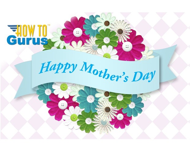 How To Make a DIY Mother's Day Card in Photoshop Elements 11 12 13 14 Tutorial