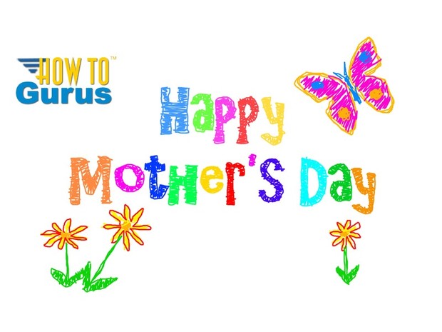 How To Make a DIY Scribble Style Mother's Day Card in Photoshop Elements 11 12 13 14 Tutorial