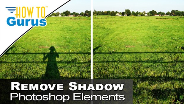 Photoshop Elements Beginner Basics Content Aware Fill Remove Shadows 2018 15 14 13 12 Tutorial