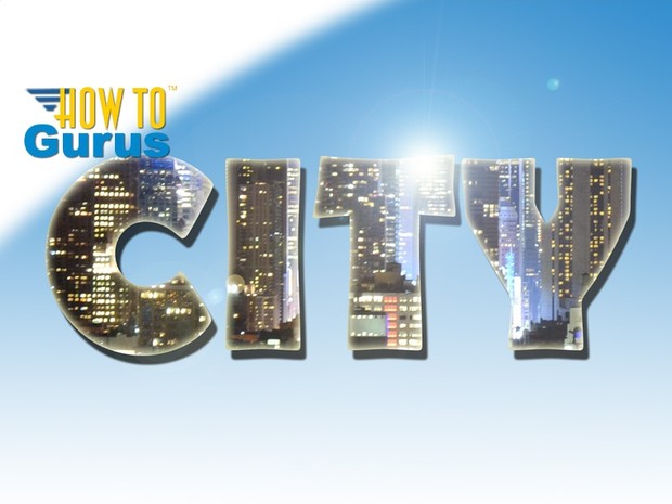 How to put a Picture inside Text in Photoshop Elements 11 12 13 14 Tutorial