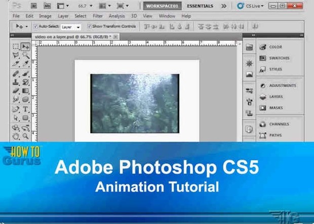 How to create Animation in Photoshop using the Animation Timeline