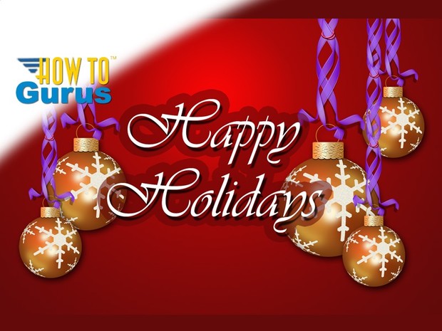 How to make a Christmas Ornament Card completely in Photoshop Elements 11 12 13 14 PSE Tutorial