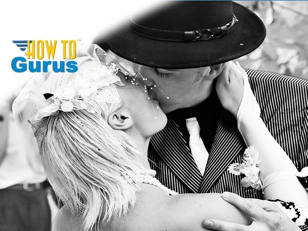 How to do a High Contrast Photoshop Elements Black and White Image, a PSE 11 12 13 14 Tutorial