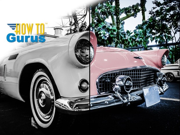 How to Color a Black and White Photo in Photoshop Elements 14 13 12 11 Tutorial