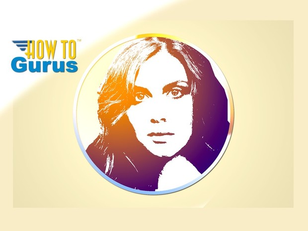 How to Create a Circular Portrait Logo in Photoshop Elements 11 12 13 14 Tutorial