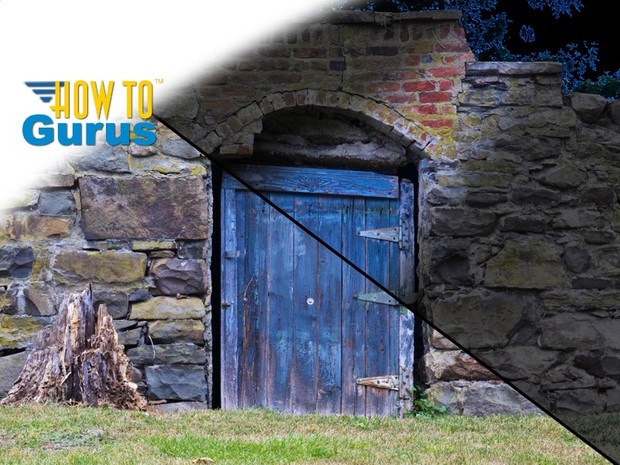 How to do a Day to Night Look on a Photo in Photoshop Elements 11 12 13 14 Tutorial