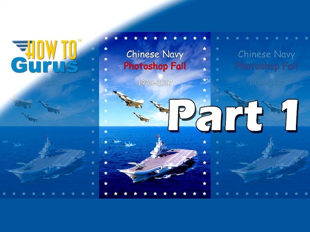 How to Recreate Chinese Navy Poster Photoshop Fail Adobe Photoshop Elements 15 14 13 12 11 Part 1