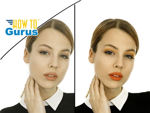 Photoshop Elements Airbrush Makeup Enhancement: How to Improve Makeup a 15 14 13 12 11 Tutorial