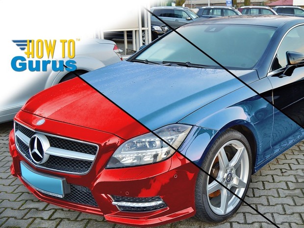 How to Change the Color of a Black Car in Photoshop Elements 14 13 12 11 Tutorial