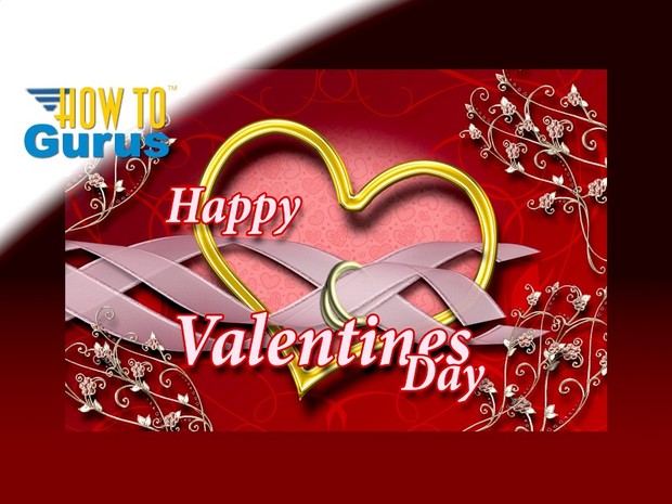 How To Make an Elegant Valentine Card in Photoshop Elements 15 14 13 12 11 Tutorial
