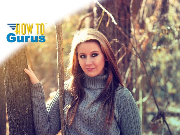 How to Give a Portrait a Soft Warm Light Look in Photoshop Elements 11 12 13 14 Tutorial