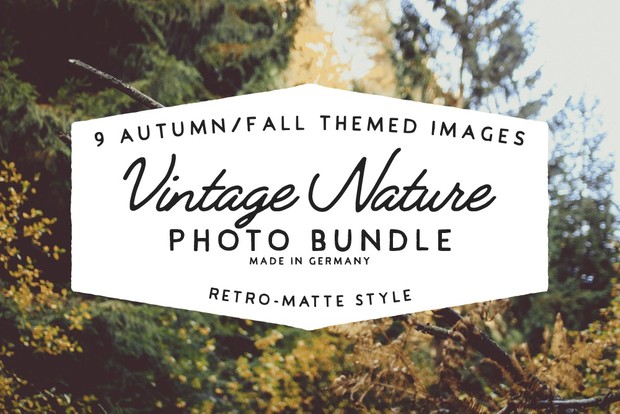 Vintage Nature - Photo Bundle