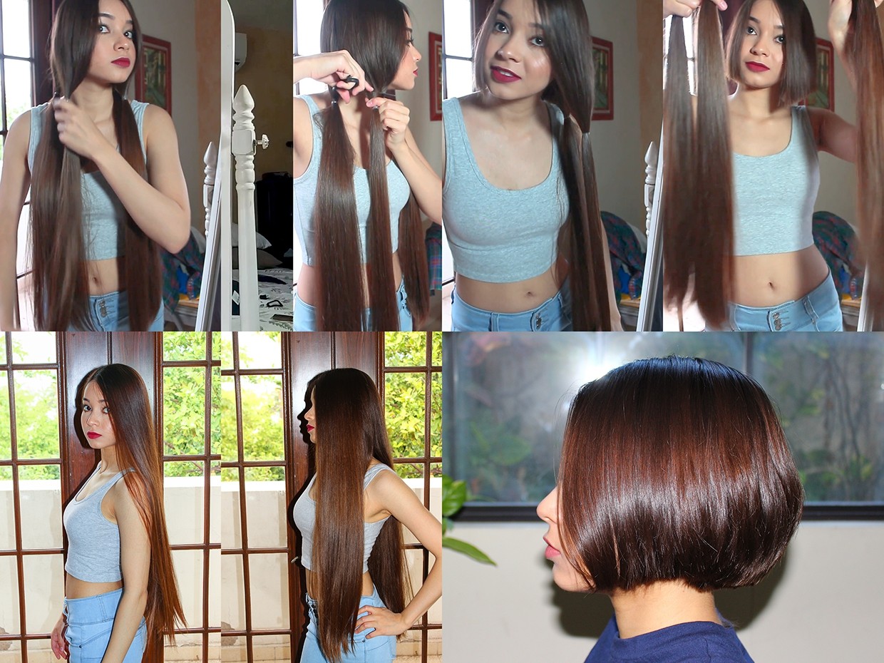 Yaniva August 2018 Self Haircut Video And Photos Hair2u