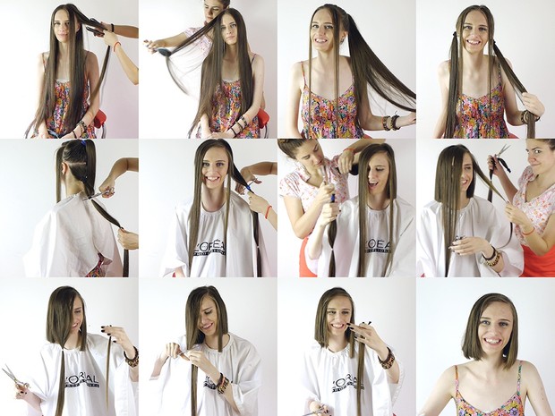 Magdalena Long to Bob Haircut