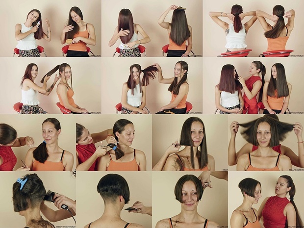 Anisa & Ivana Haircut