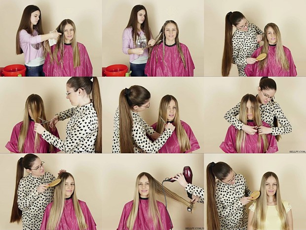Sladjana & Jovana Hair Wash & Play