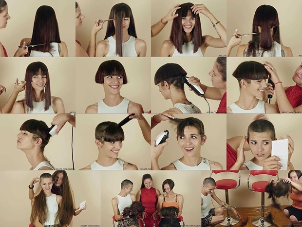 Anisa & Ivana Haircut