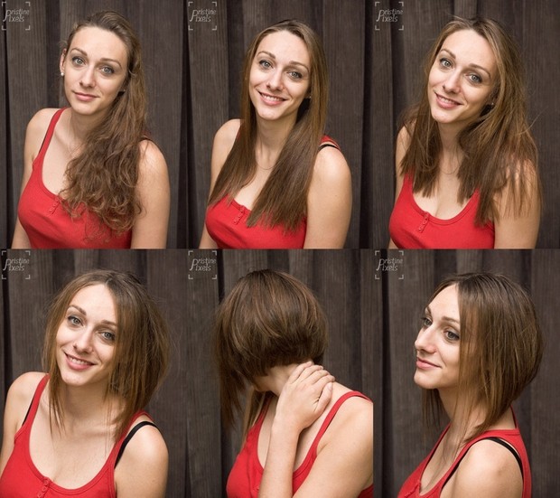 Clementine's Long Bob Haircut
