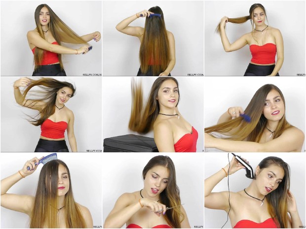 Lisa's Hair Play