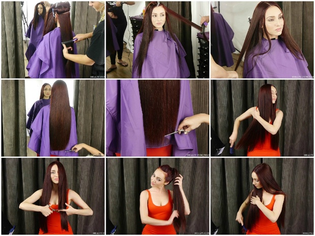 Elle's Super Long Hair Trim & Play