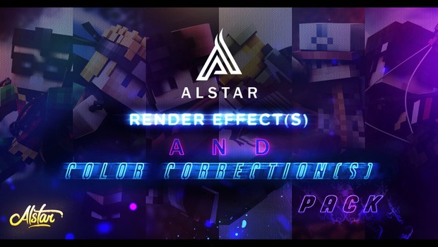 Alstar's_Minecraft_Render Effects_Color Correction Pack!