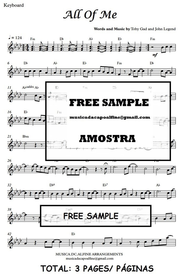All of Me - Keyboard - Parts.pdf