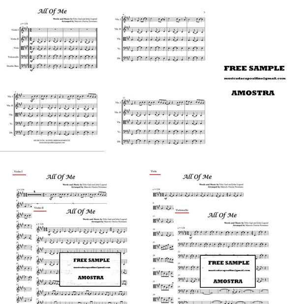 All of Me - String Orchestra - Score and parts - In A.pdf