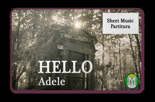 Hello - Adele - Keyboard - Sheet Music Download