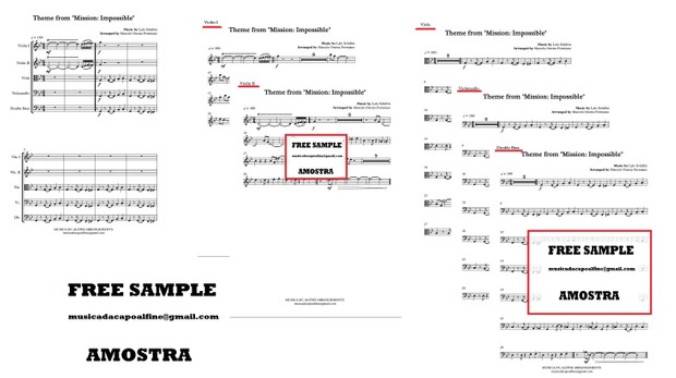 Theme from Mission Impossible - String Orchestra - Score and parts.pdf