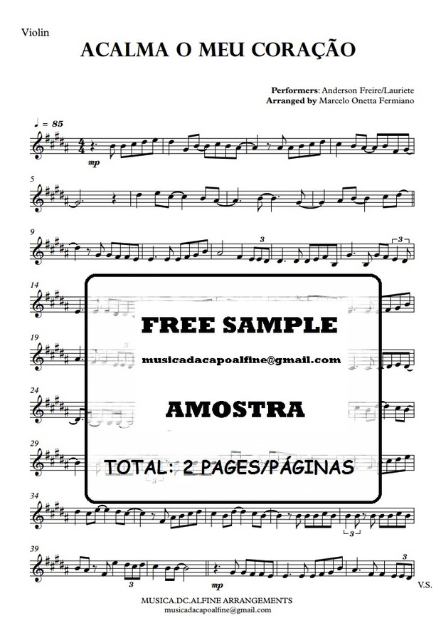 Acalma o Meu Coração - Violin - Partitura.pdf