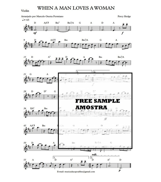 Violin WHEN A MAN LOVES A WOMAN - solo.pdf