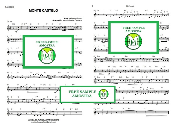 CIFRA - Monte Castelo - Legião Urbana - Teclado