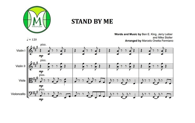 Stand By Me | Ben E. King | String Quartet | Score Download