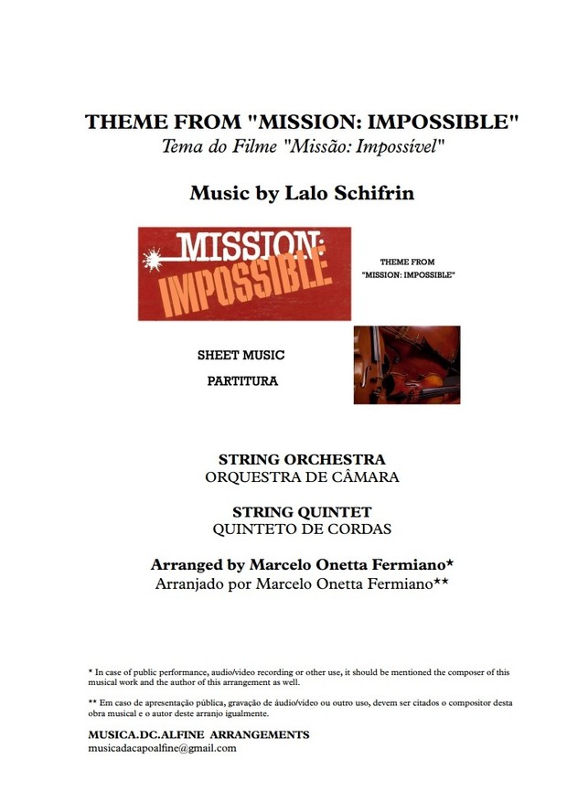 Theme from Mission Impossible - String Orchestra - Score and parts.pdf