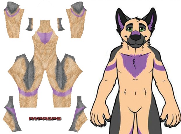 anthro wolf
