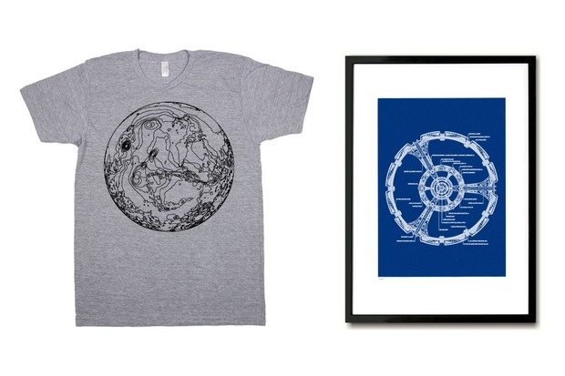 Retro Vector Diagrams - The Space Edition