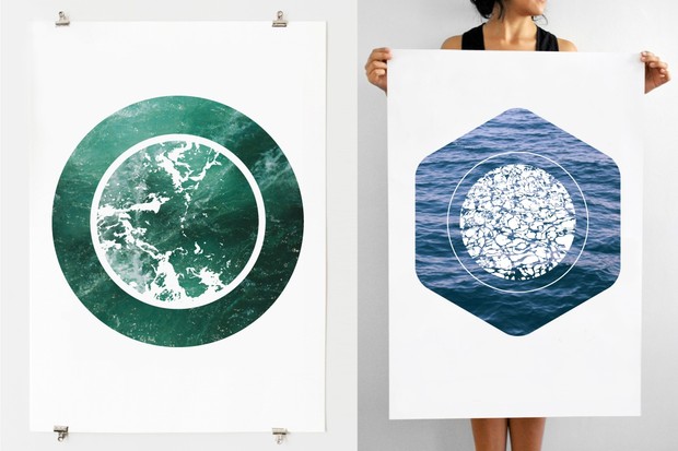 Water Textures - 12 Vectors