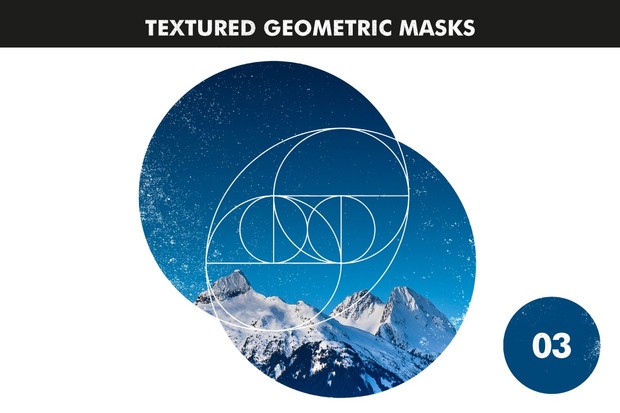 Textured Geometric Masks 03