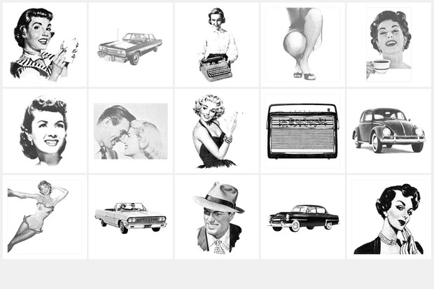 30 Vintage Vector Halftones